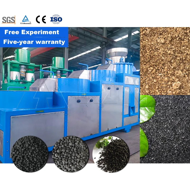 LANE New Fermented Chicken Manure Organic   Granulator Ring Die 5t/h Output Easy to Operate