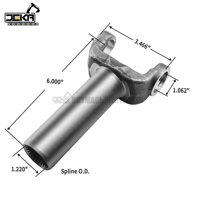 

Transmission Slip Yoke 2-3-4871X Trans Slip Yoke 28 Spline for 1310 Series