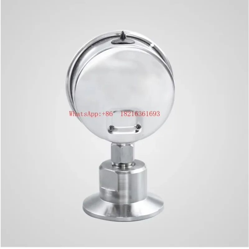 Limited Offer NEW YNTP-60BF Sanitary Clamp Type Quick-loading Diaphragm Gauge, Stainless Steel Chuck Diaphragm Pressure Gaug