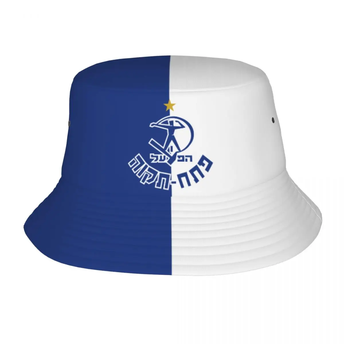 

Hapoel Petah Tikva Fishermans Cap Outdoor Bucket Hats Fishing Hat Foldable Hip Hop Beach Sun Hats for Women Men