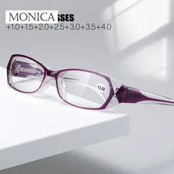 2024 Fashion Retro Anti-blue Reading Reading Glasses Ladies Reading Glasses Computer Prescription Glasses +100+400 óculos