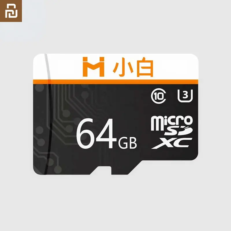 

Оригинальная карта Micro SD Youpin Xiaobai, 16 ГБ, 32 ГБ, 64 ГБ, 128 ГБ, 95 детской, 100 дюйма, карта памяти Micro TF, флэш-карта для телефона, камеры