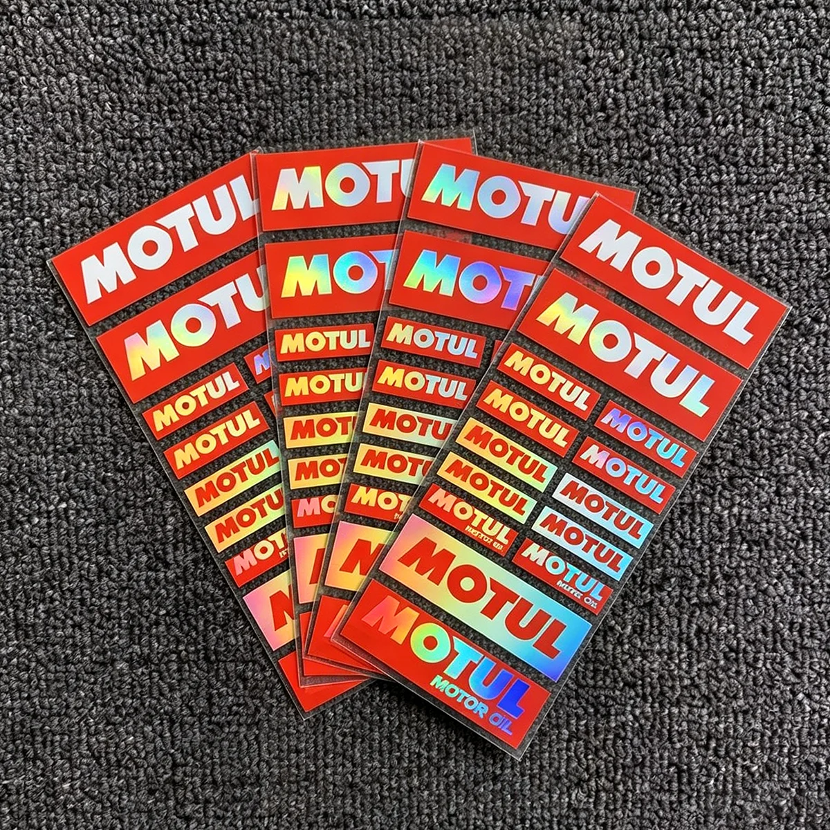 Laser MOTUL Sticker Motorcycle Tank Helmet Bike Car Decal for YAMAHA HONDA DUCATI KTM Suzuki Kawasaki Harley-Davidson