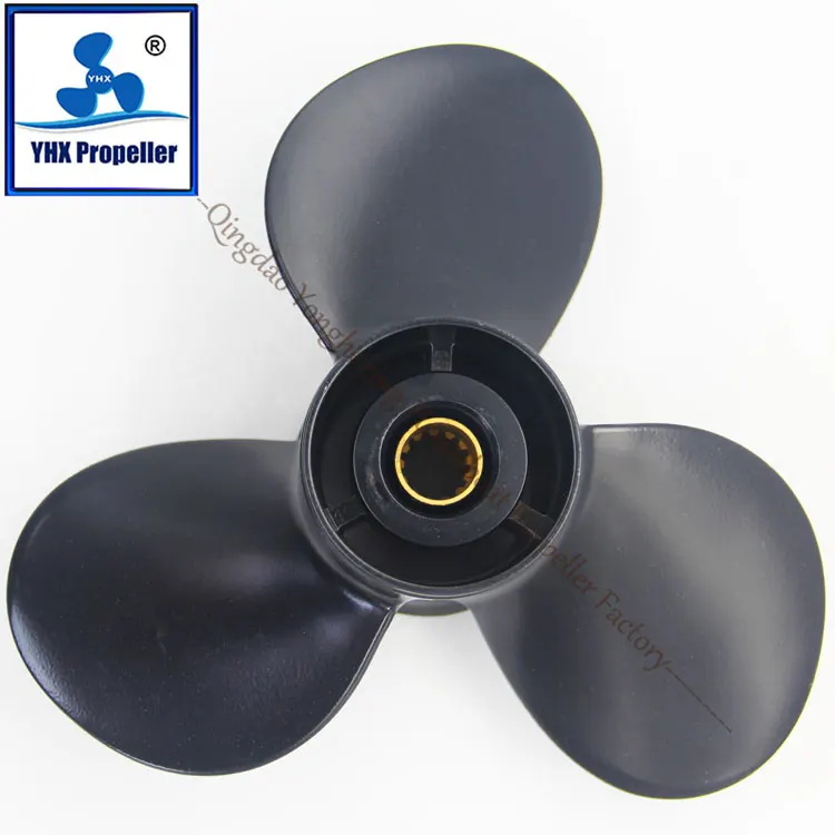 DF 90/100/115/140 For Outboard Engine Aluminum Marine Propeller 15 Tooth Spine