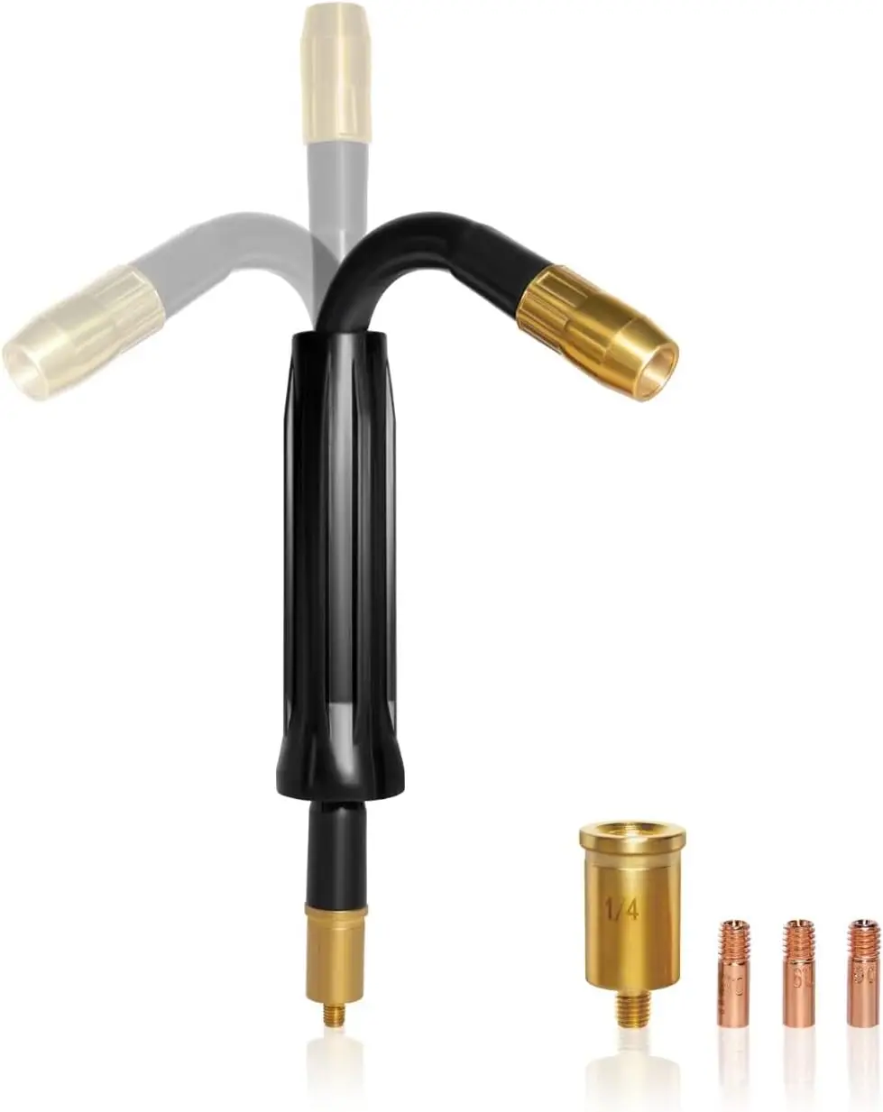 

Universal 360 ° Flexible MIG Welding, Compatible with All MIG Welding Torches Ideal for Tight Spaces and Precision Welding Works