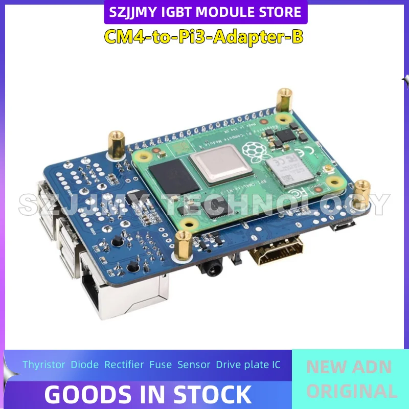 Karta rozszerzeń Raspberry Pi CM4 do 3B Raspberry Pi 3B + wymienny port Gigabit Ethernet NOWY ORYGINALNY W MAGAZYNIE