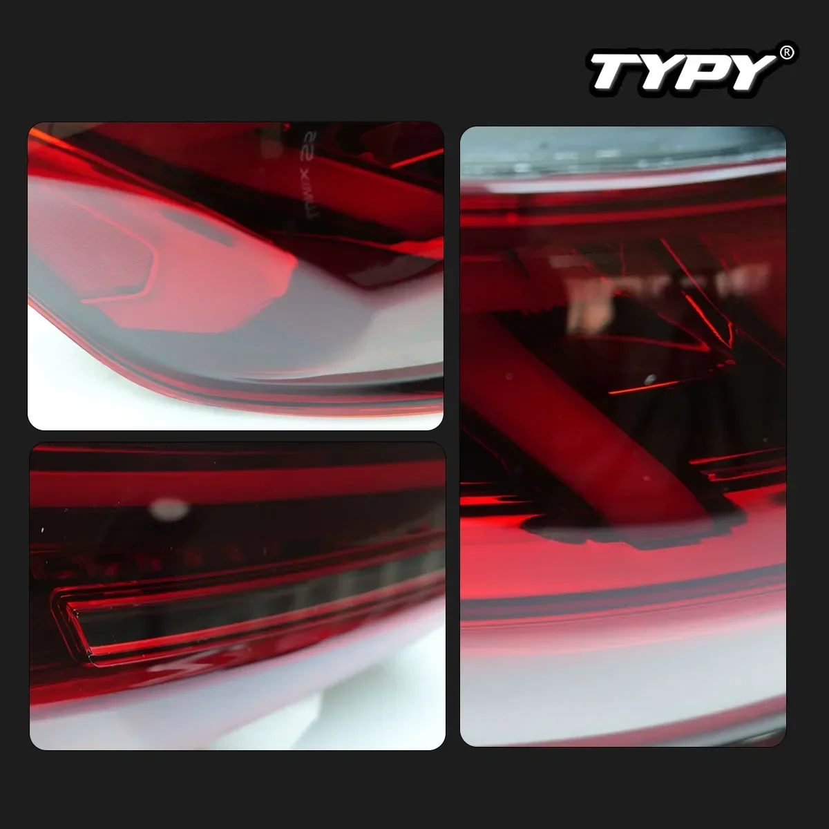 

TYPY новый светодиодный задний фонарь, обновленный, модифицированный для Audi A3, задние фонари Sportback 2013-2019, задний фонарь с динамическим сигналом, автоаксессуары