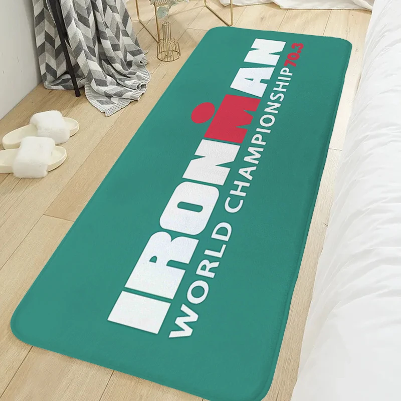 Carpet for Bedroom Triathlon Kitchen Porch Foot Mat Non-slip Hallway Bathroom Rug Slip-resistant Custom Doormat Entrance Door