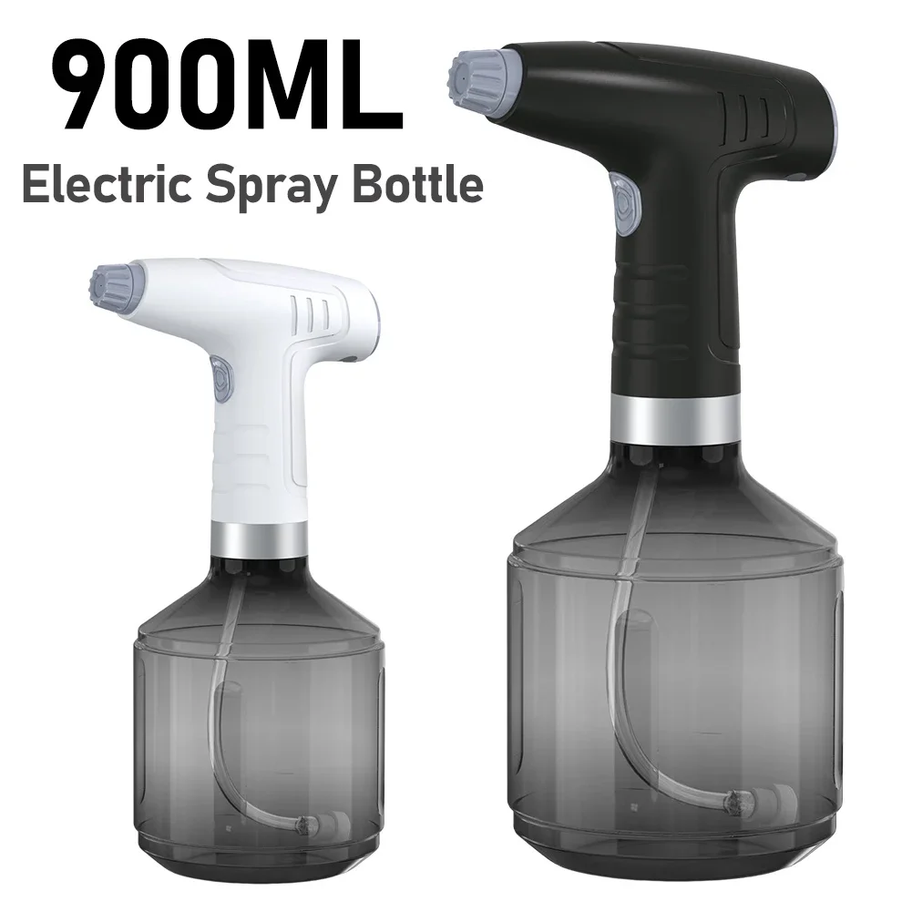 900ml Electric Plant Spray Bottle Automatic Watering Fogger USB Electric Sanitizing Sprayer Watering Machine Plants Garden Tools