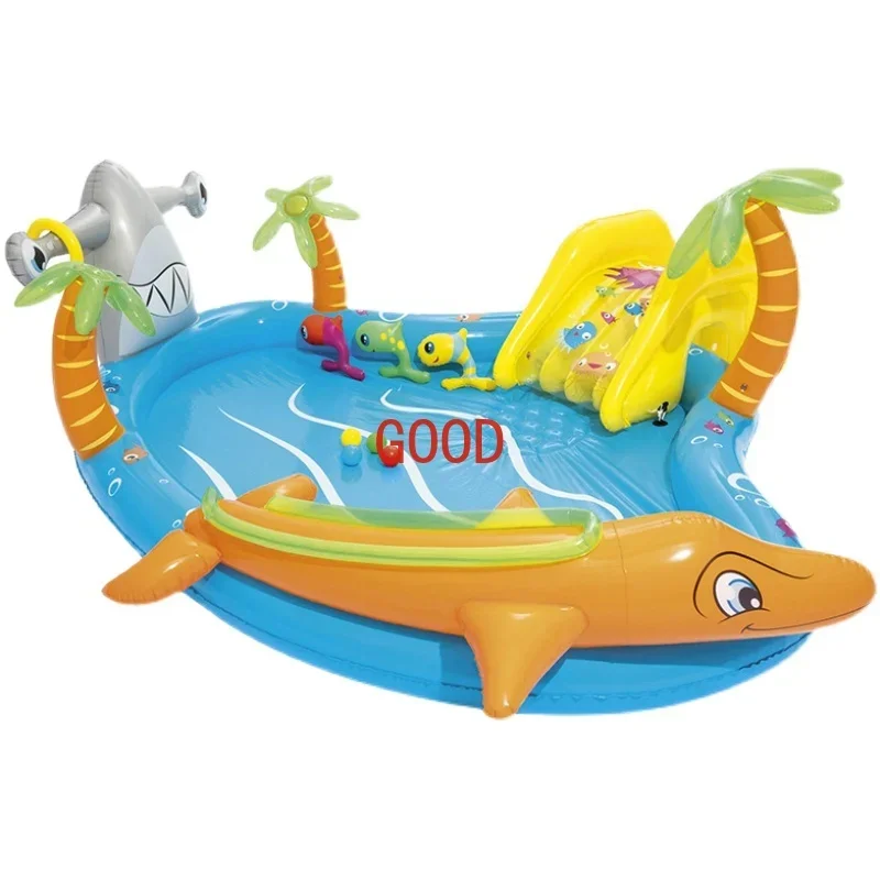 

Undersea water park swimming pool, slide paddling pool