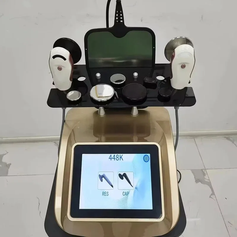 Physiotherapy Device for Fungal Therapy 2024KHz CET RET Patch AR Diathermy Protruding Body Slimming Massage Fat Reduction Machin