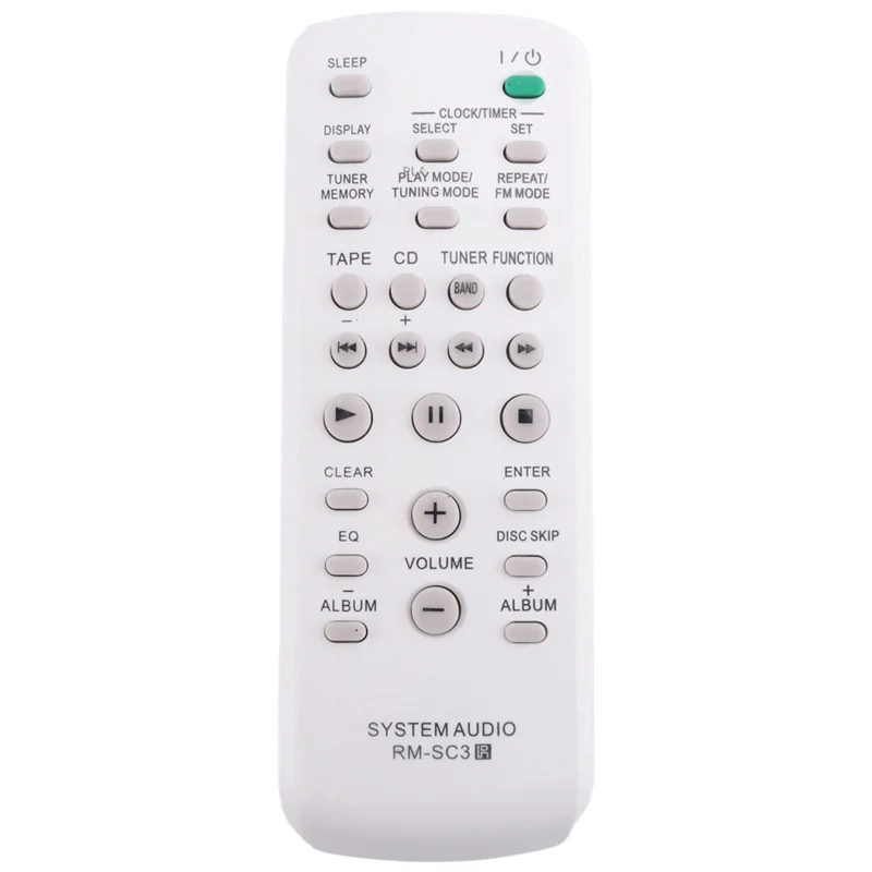 ABGI-2X For Sony CD HIFI System Audio Remote Control RM-SC3 RM-SC30 RM-SC50 RM-SC55 MHC-RG29 MHC-RG490S CMT-EH10 CMT-CPZ1