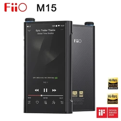 FiiO M15 Protable MP3 Musc Player , USB DAC  Android Dual AK4499 Hi-Res Protable MP3 USB DAC, DSD512 768kHz