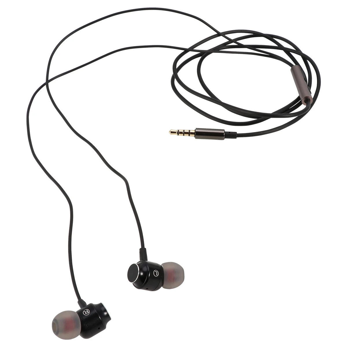 

Heavy Bass In-Ear Earphones 1.2m Cable Mic Volume Control Soft Silicone Ergonomic Design Universal Fit Wired Headphones for 99%