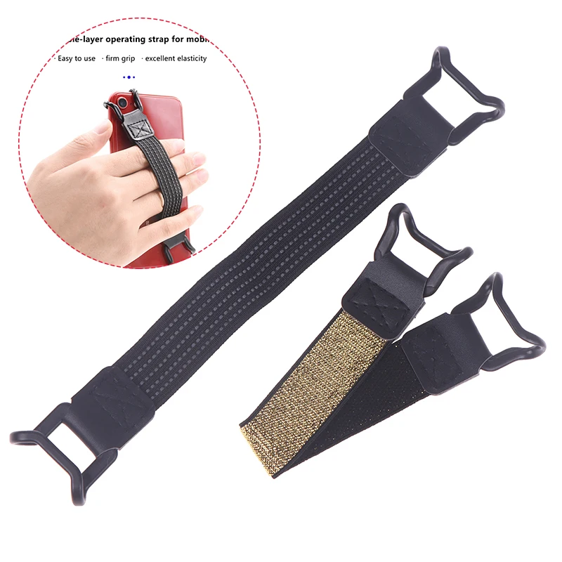 

Универсальный защитный ремень для рук, держатель для пальцев, защита от падения, ремешок с пряжкой для одной руки, эластичный ремень для телефона, планшета, электронного чтения