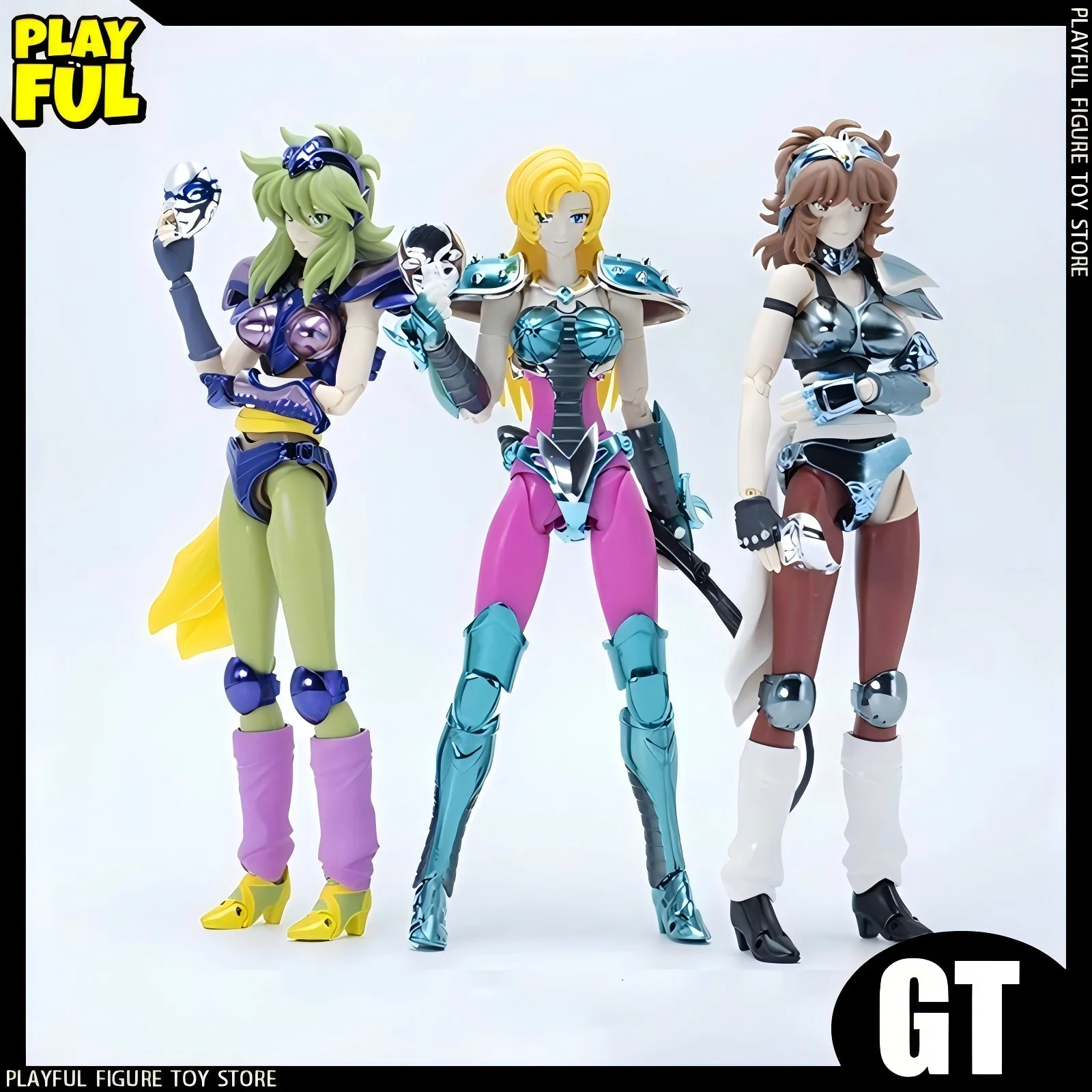 

New Good Tony Saint Myth Cloth Jeanne Anime Figure Saint Seiya Myth Cloth Jeanne Ex Constitution Chameleon Jeanne Toys Kid Gift