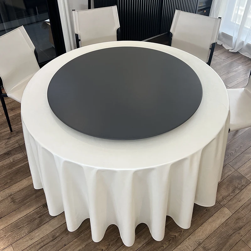 

Эластичная кожаная скатерть-накладка для круглого стола 2024 New Sle, масло- и водостойкая, пылезащитная, для обеденного стола