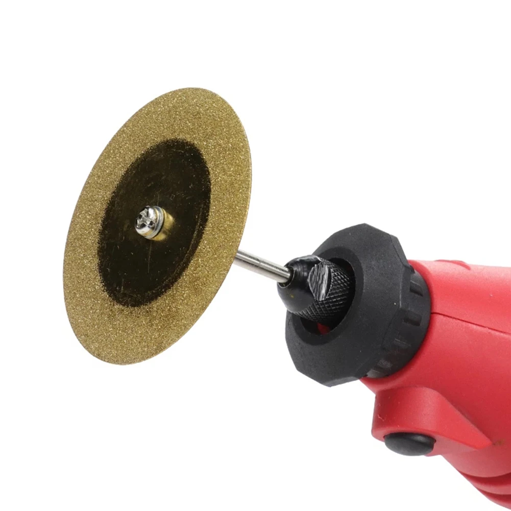 With Mandrels Cutting Discs Circular Saw Blade For Glass Ceramic For Wood Glass Plastic Power Tools New Practical