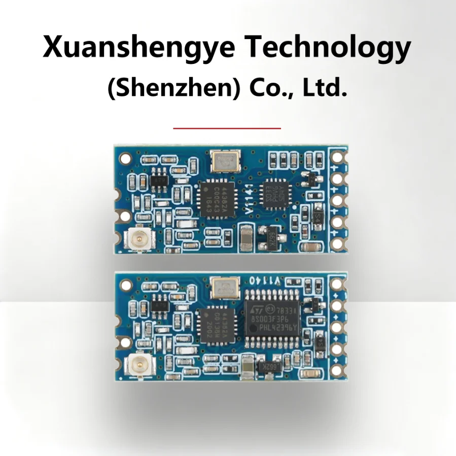 433MHz Wireless Module, 1km Transceiver, Serial Port Transparent Transmission Data Transmission HC-12 SI4438 Networking