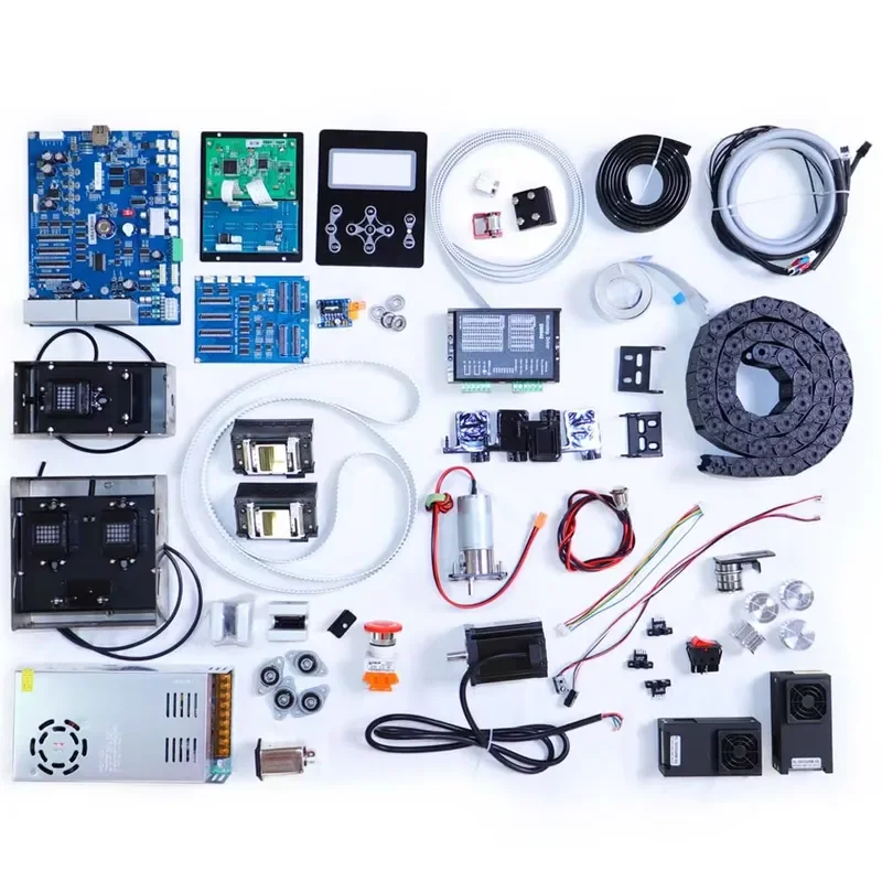 New Print Head Accessory Kit for Refinecolor Printer Includes Mainboard Motor Adapter Dampers Cables UV Lamp Inks Pad