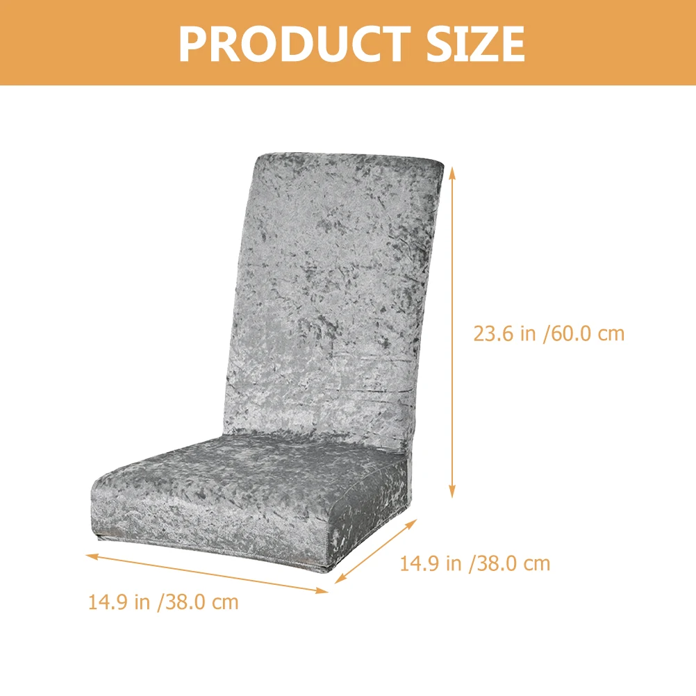 

Elegant Stretch Covers Elastic Dining Room Seat Protector Slipcover Washable Comfortable Living Room Chair Cover Household Chair