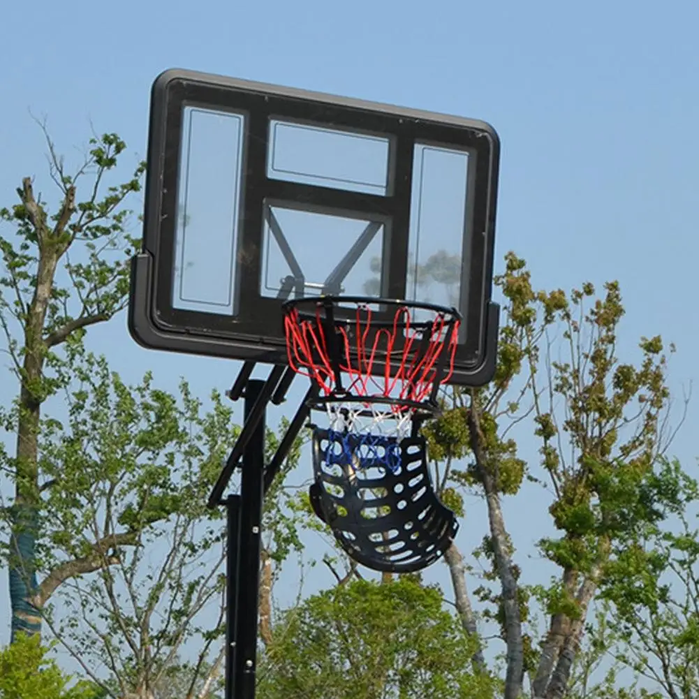 Ball Returning System Solid Basketball Hoop Wear-resistant 360-Degree Basketball Ball Return System Strong Load-bearing