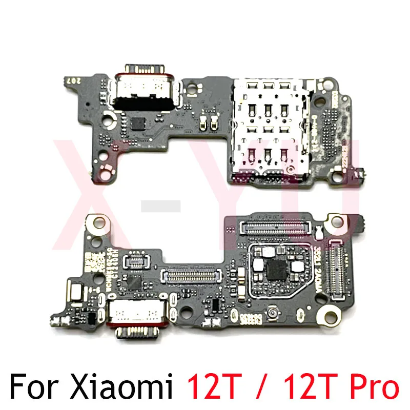 

For Xiaomi 12T / 12T Pro USB Charging Dock Port Connector Microphone Flex Cable Repair Part