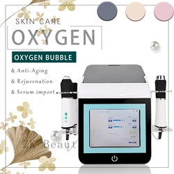 Factory Price CO2 Oxygen Bubble Machine Facial Massage 3 In 1 Oxygenation Rf Therapy Super Facial Whitening Rejuvenation Device