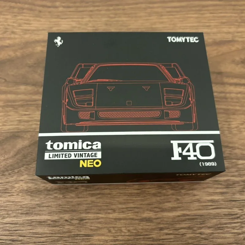 TAKARA TOMY TOMYTEC TLV-Ferrari F40 1989 Alloy Motor Vehicle Toy