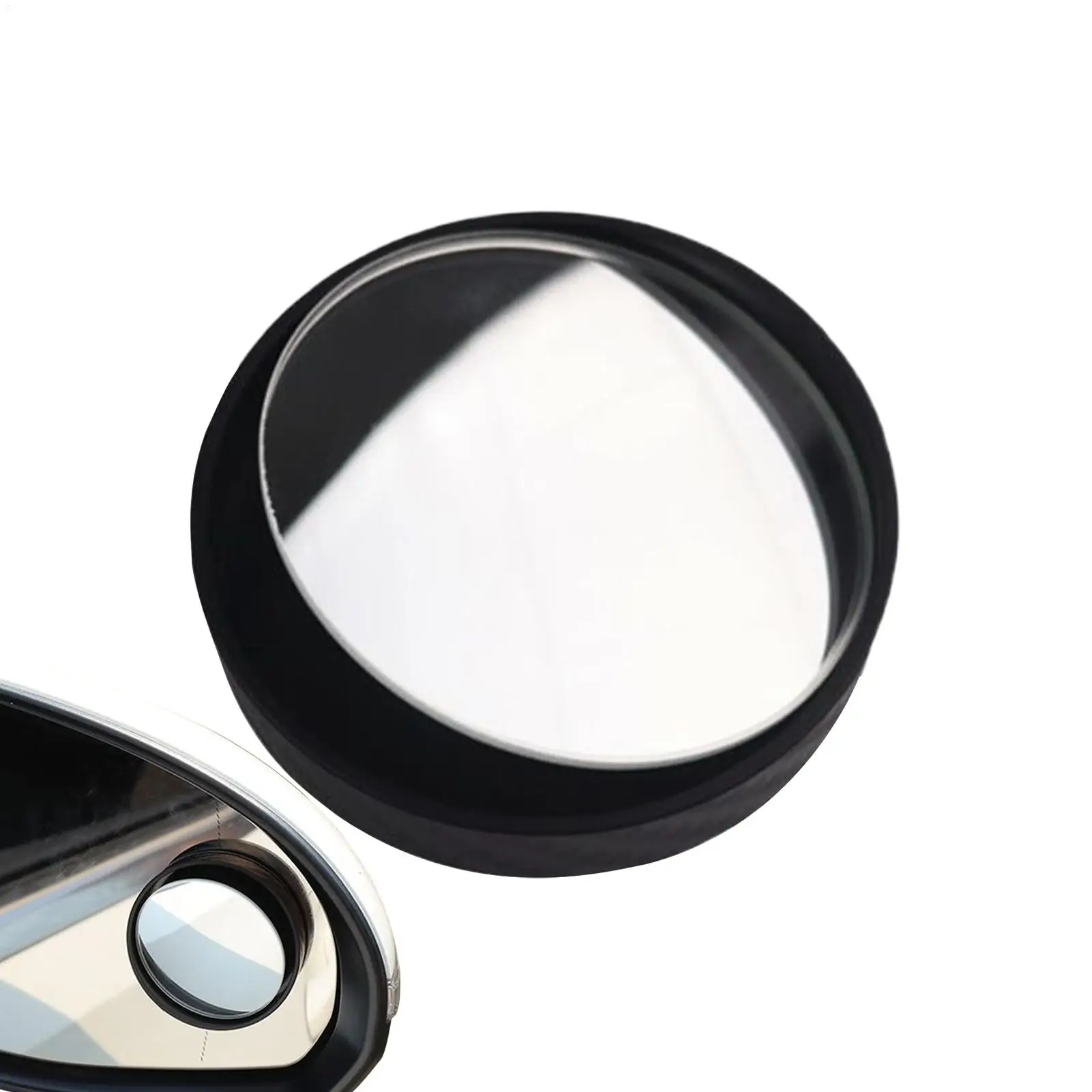 

Blind Spot Mirror For Car 360-Degree Rotation Blind Spot Mirrors Rainproof Convex Rearview Monitor With 150-Degree Angle View