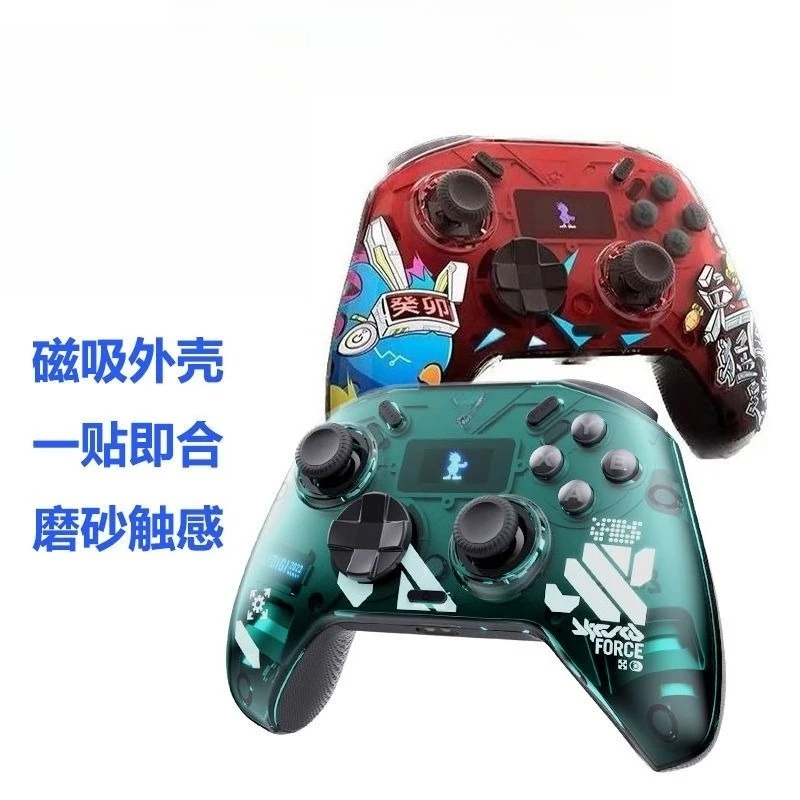 Gamepad dengan force feedback untuk PC nirkabel bluetooth