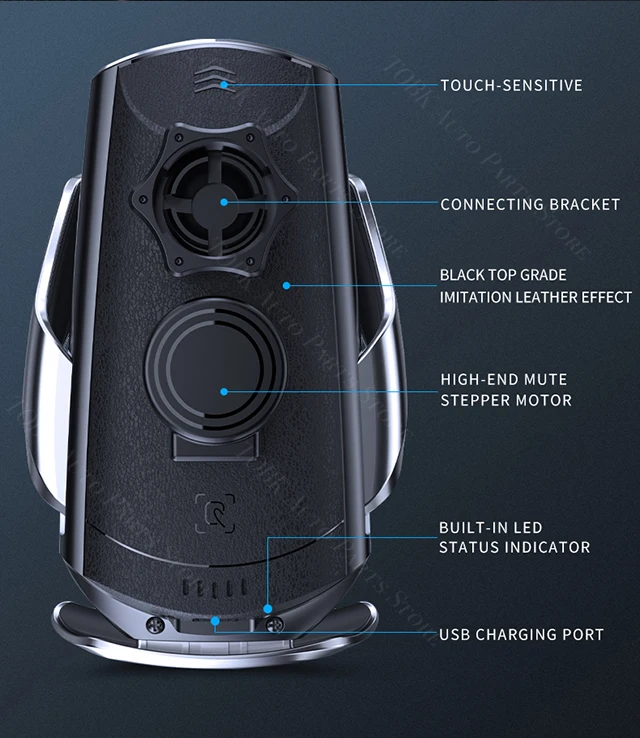 Für Mercedes Benz CLA 250 2020-2024 Auto Telefon Halter Starke Spezielle Feste Halterung Basis 15W Drahtlose Lade autos Zubehör – Detail 20