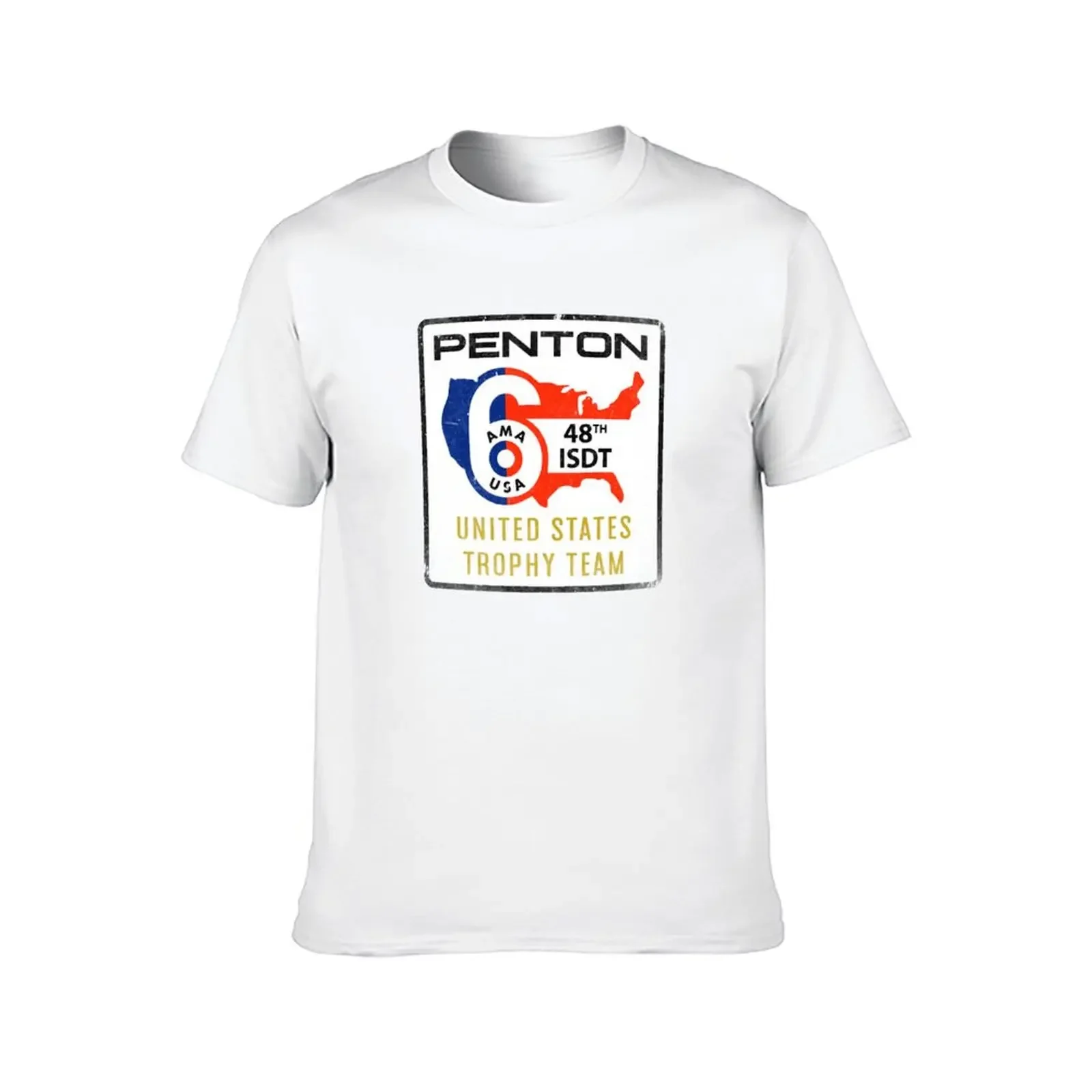 Penton AMA Motocross T-Shirt Aesthetic clothing Luxury man plus size men clothing