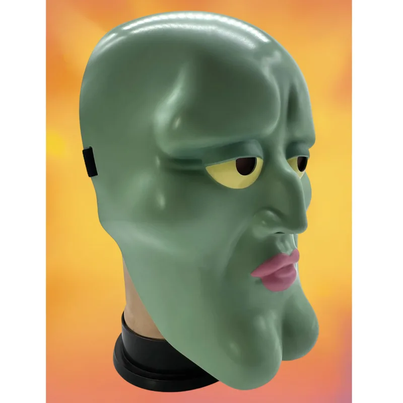 Máscara de calamar, pulpo, máscara de chico guapo, tocado, broma divertida, accesorio de Cosplay para fiesta, decoración de disfraces de Halloween