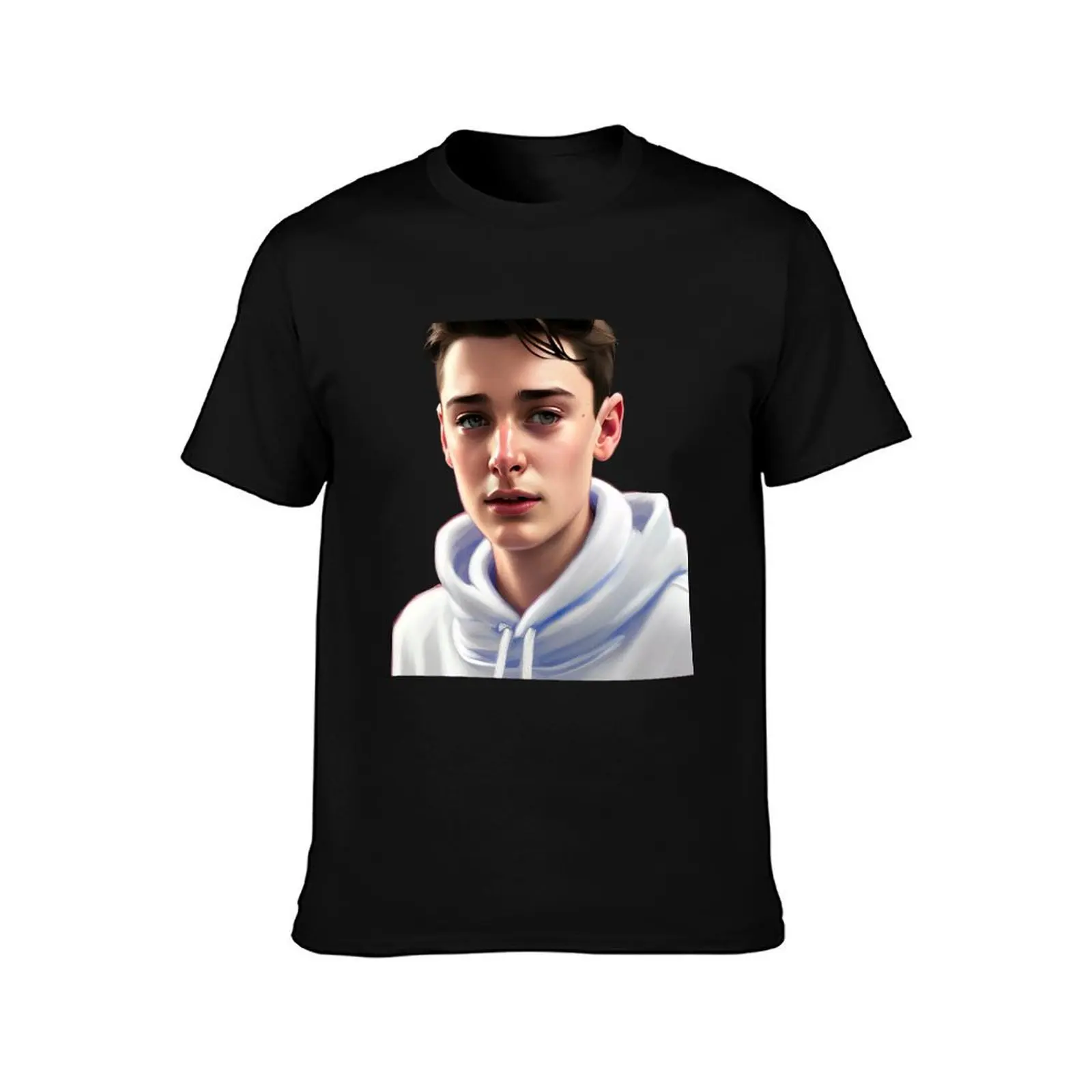 Noah Schnapp T-Shirt Street Fashion Casual Tee Shirt T-Shirt