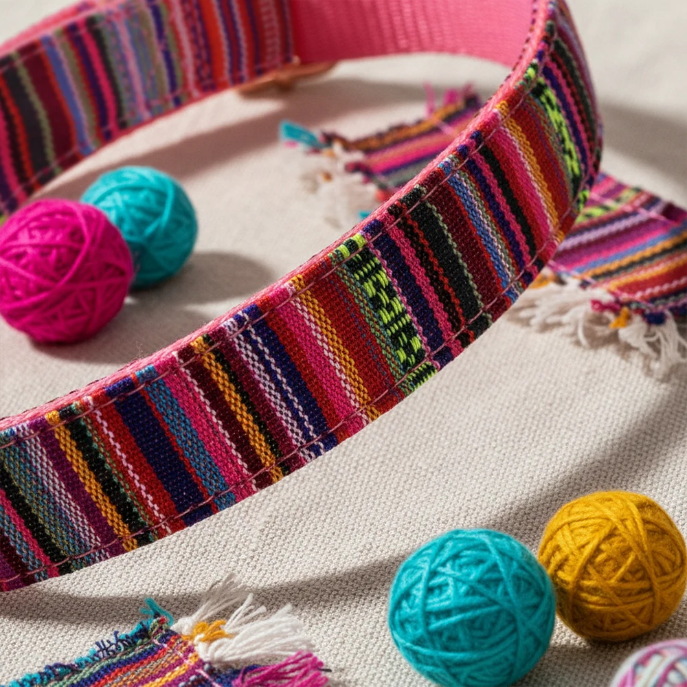 Individuelles Hundehalsband aus Nylon, Kostenlos Graviertes Haustier-ID-Halsband mit Namensschild, Verstellbare Schnalle für Kleine, Mittlere und Große Hunde – Detail 16