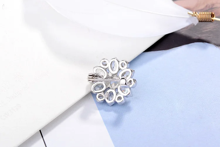 Fashion Fresh Sunflowers 925 Sterling Silver Broches Handmade DIY Vintage Beauty Bow Badge Small Tie Clothing Wedding Jewelry