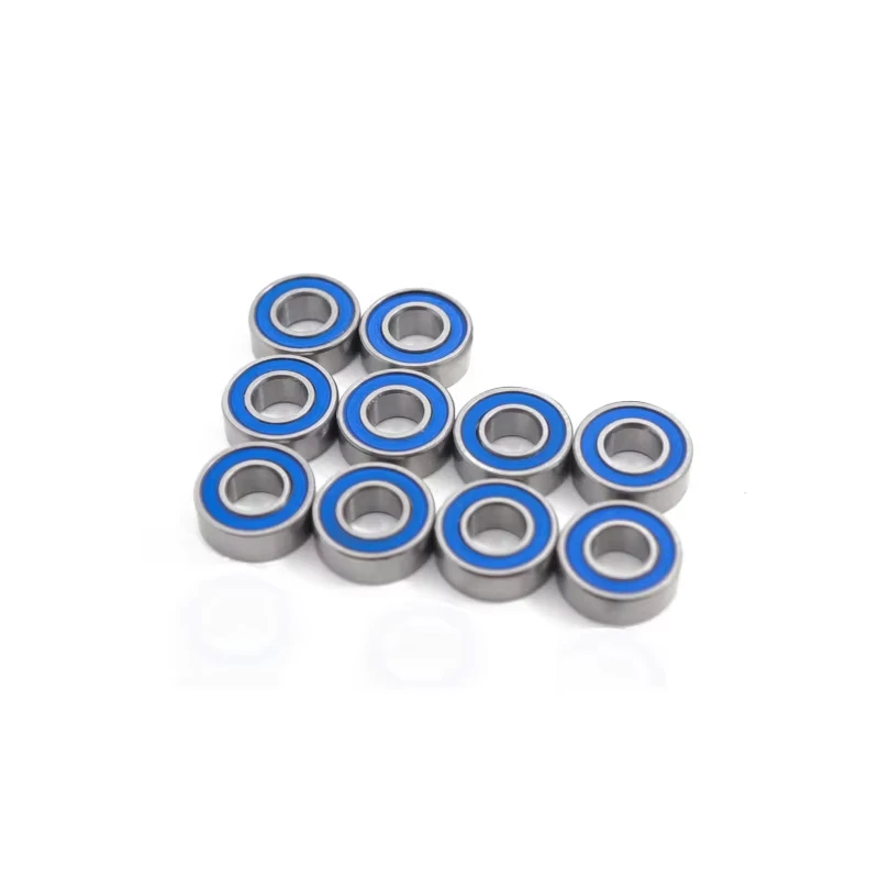 Traxxas 1/10 Rustler Bandit 2WD Full Bearing Kit 19Pcs Stainless Steel Upgrade Replacement Parts for RC Car