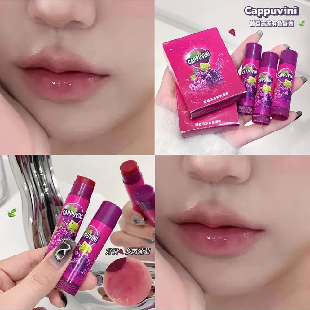 Nackte Gelee Lippen glasur Lippen balsam Set Spiegel fester Lip gloss feuchtigkeit spendend klar rotbraun rosa feuchtigkeit spendende Lippen tönung Make-up Kosmetik