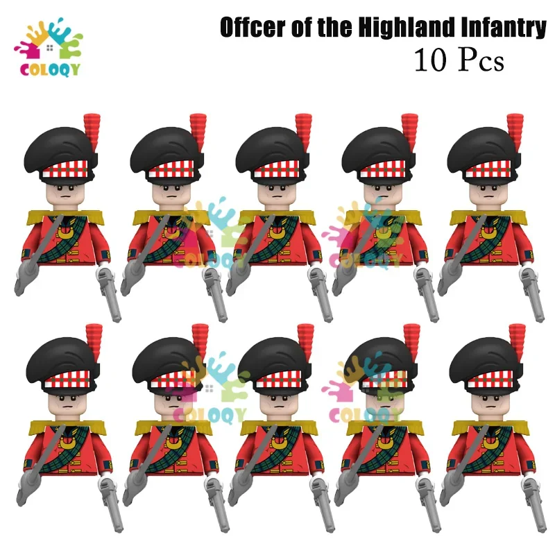 Kinderspielzeug 22/10 Stück Napoleonische Kriege Militär General Soldat Bausteine Imperial Navy Figuren Spielzeug für Kinder Geburtstagsgeschenke