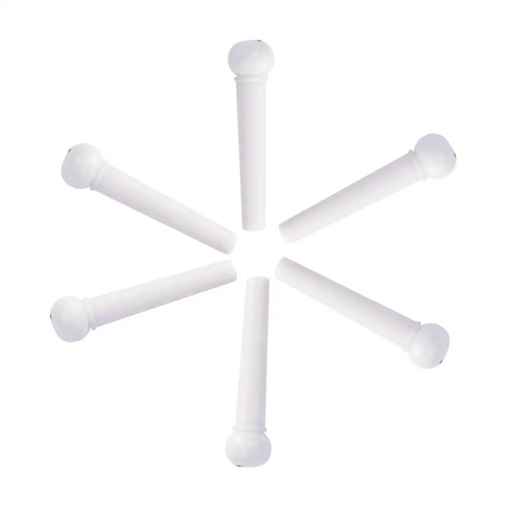 

Portable Portable Plastic Classica Bridge Pins Nut Guitar Saddle