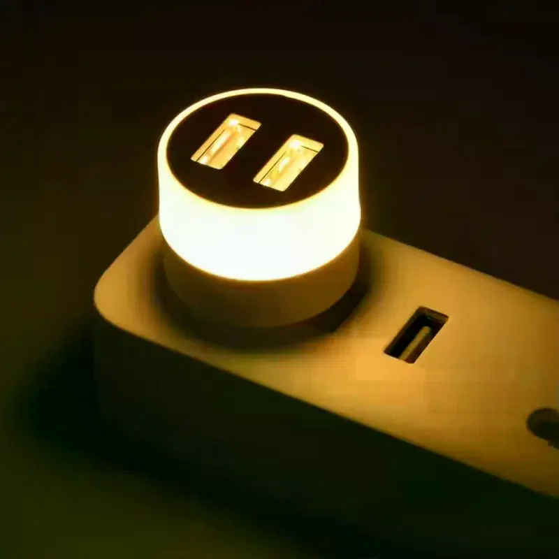 【New】USB Light LED Book Lamp Eye Protection Reading Light Computer Reading Lamp Mobile Power Charging Book Lamp Mini Night Light