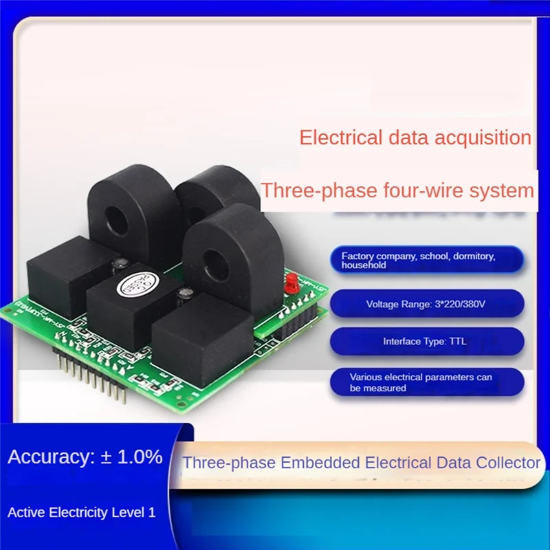 좋은 3상 RS485 미터 태양 에너지 모니터링 시스템 소형 전기 미터 새로운 에너지 충전 파일 미터