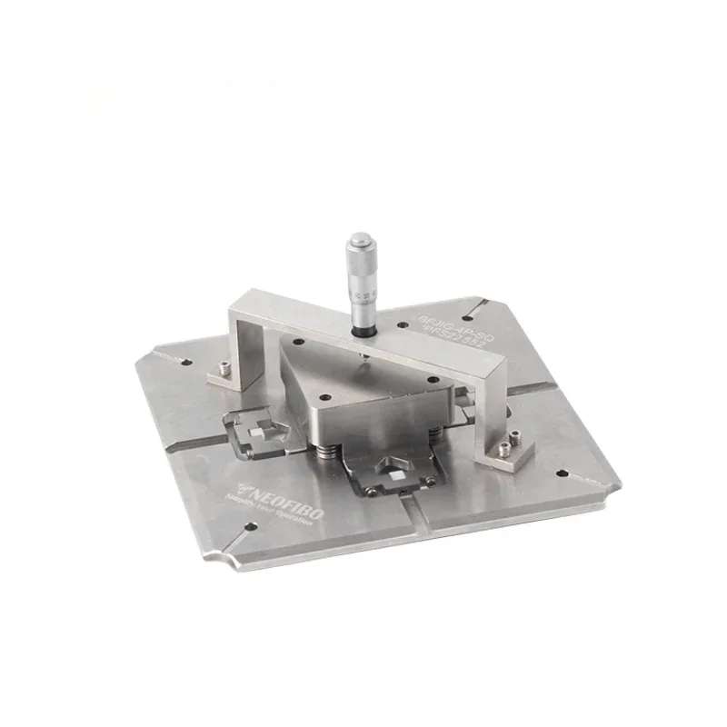 BFJIG-4P-SQ foursquare bare coating Z-axis Adjustable for polish jig fiber optic polishing fixture Hot sales