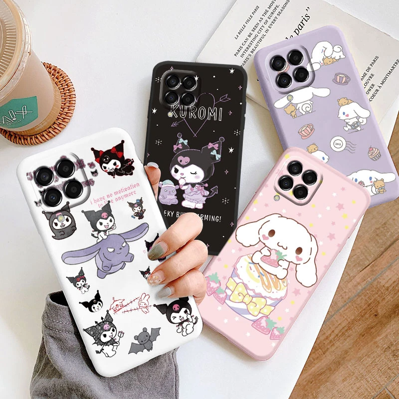 For Samsung Galaxy A02s A31 A41 A51 A71 M53 M33 A12 M12 F12 M22 A22 5G Cartoon Sanrio Hello Kitty Popular Fashion TPU Phone Case