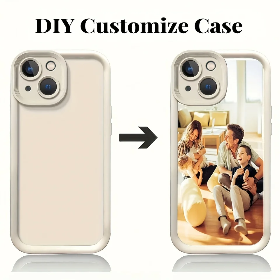 Funda personalizable de silicona suave a prueba de golpes para iPhone 17 Air 16 15 14 13 12 11 Pro Max SE 2020 2022 XS XR Plus 2