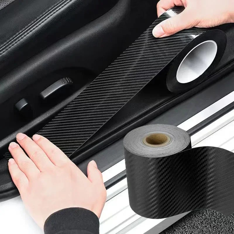 Car Sticker DIY 3D Nano Carbon Fiber Vinyl Self-Adhesive Protection Film Adapted To Appearance and The Interior of Motorcycles