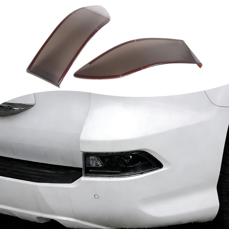 

For Lexus GX 2014-2023 Car styling car rear fog light decorative cover sticker car exterior accessories ABS Black 2Pcs