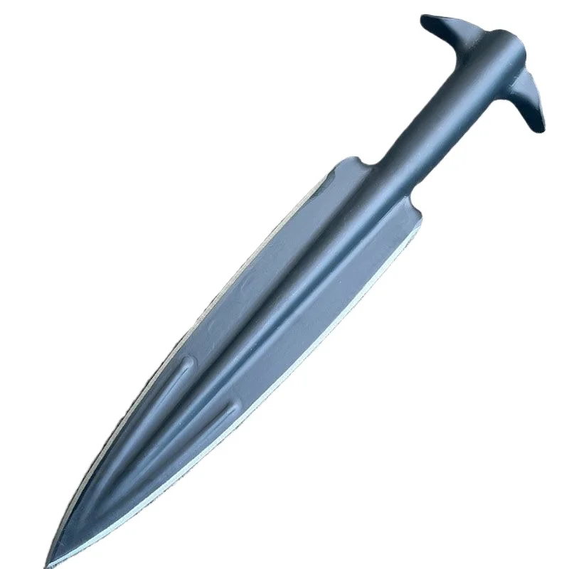 Manganese Steel Digging Head Outdoor Gardening Tool for Weeding Vegetable Picking Farm Soil Digging Accessory