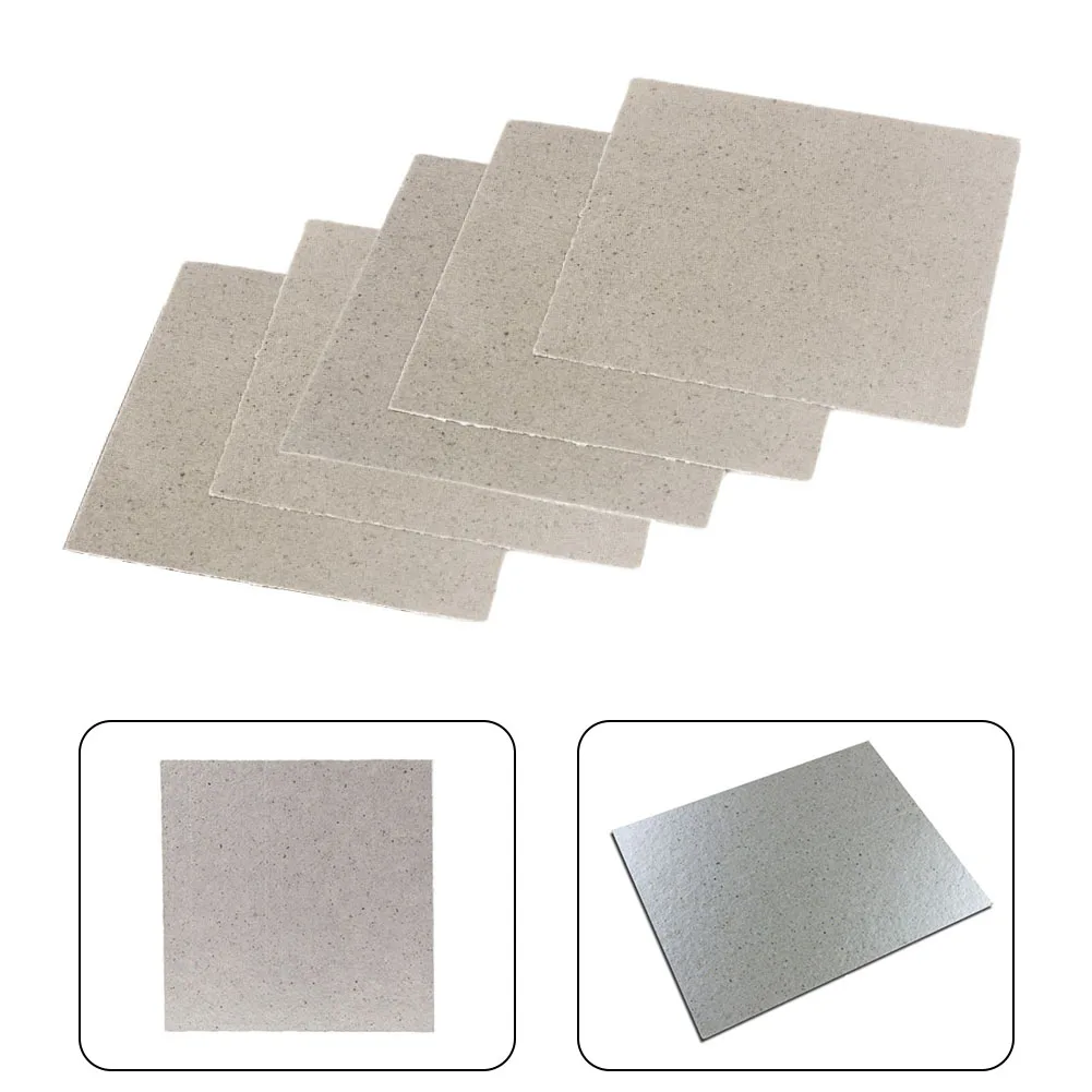 10pcs Universal Microwave Oven Mica Sheet Wave Guide Waveguide Cover Plates 12x12cm Microwave Oven Mica Plate Mica Sheet